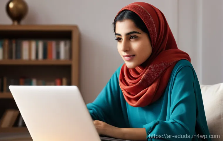 개방형 교육 자원 생태계의 교육 환경 변화 - Image Prompt 1: The "Aha!" Moment of Discovery**